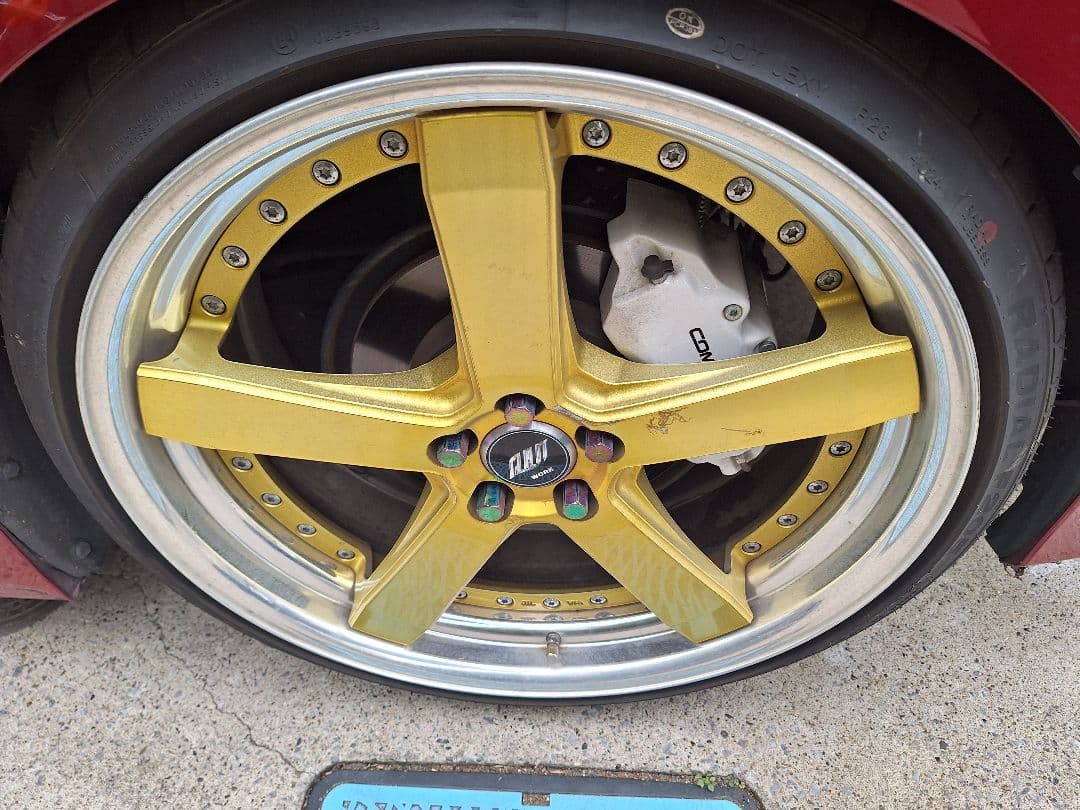 50プリウス　白ブレーキキャリパーカバーCOMPOSITE 4個セット