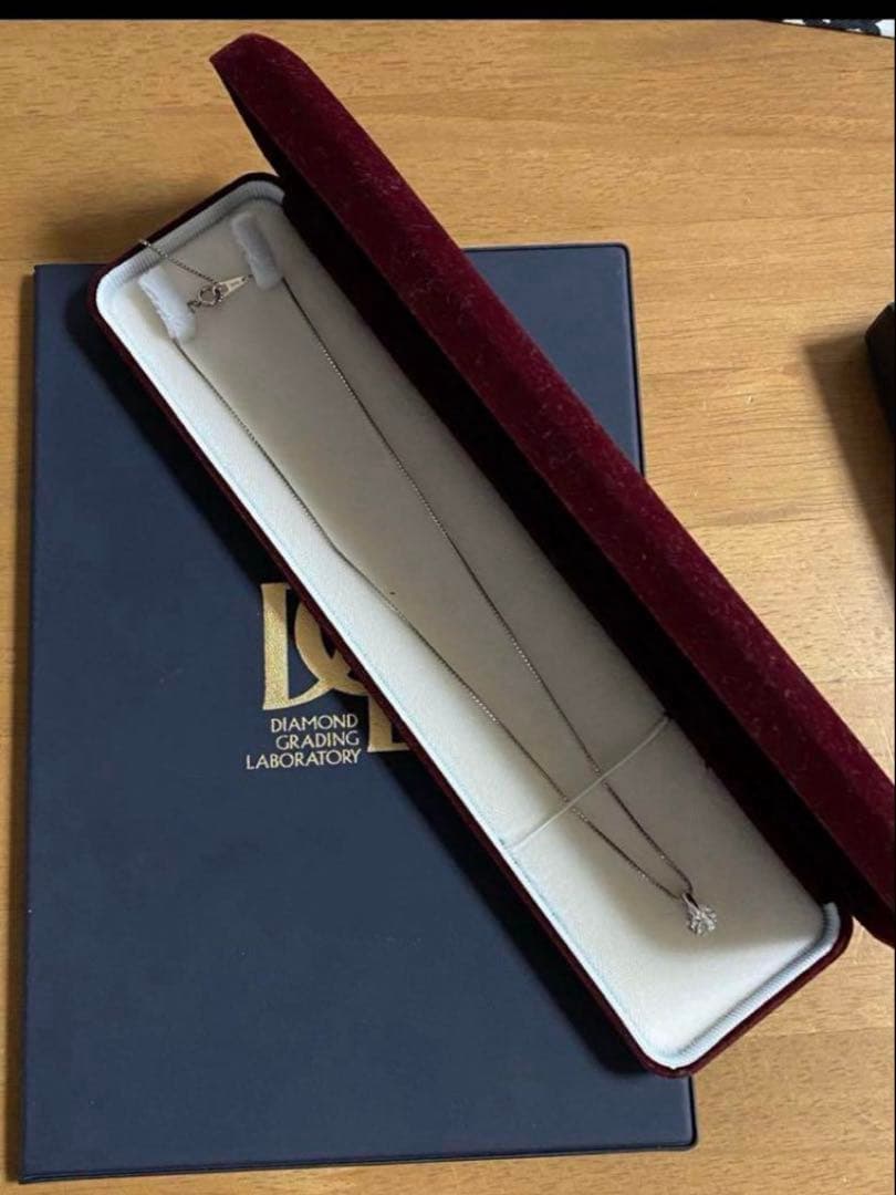 ま最終価格　プラチナダイヤモンドネックレス一粒　1.159ct