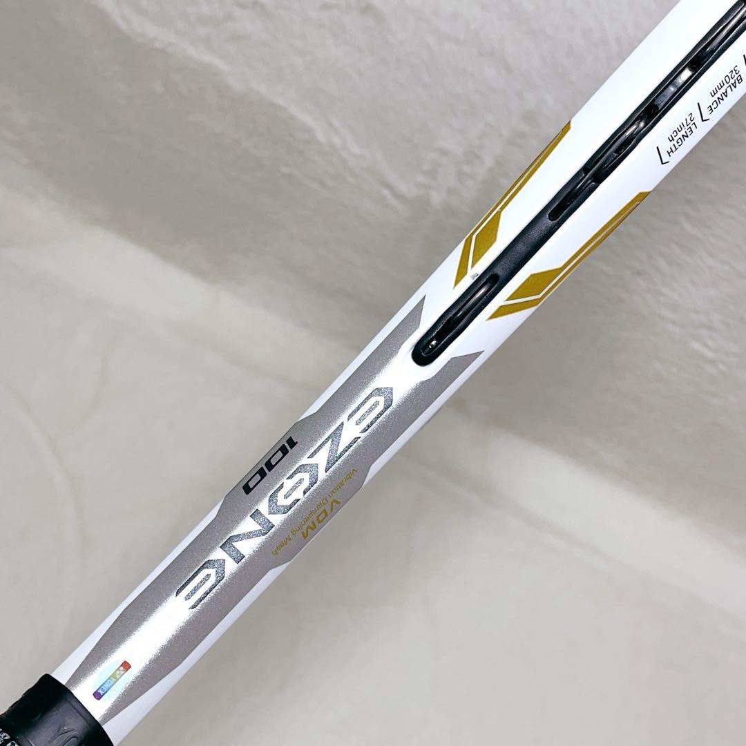 【希少】YONEX EZONE 100 大坂なおみモデル　ホワイト/ゴールドG2