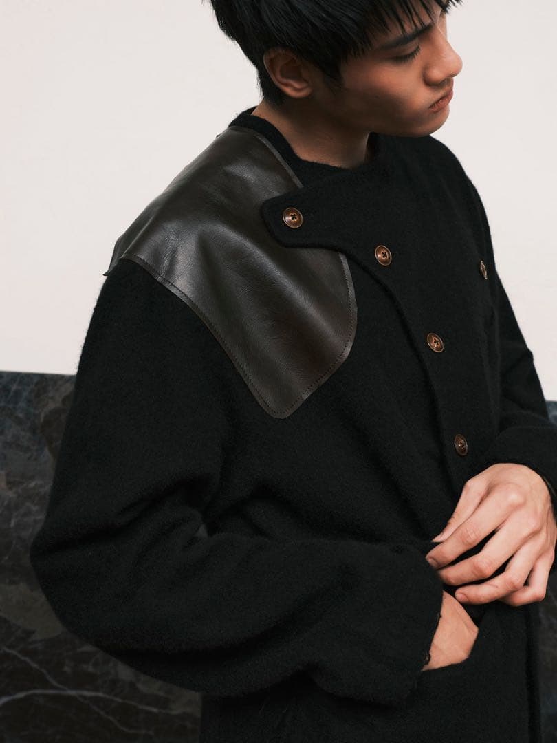 ジャケット・アウター khoki Asymmetric jacket
