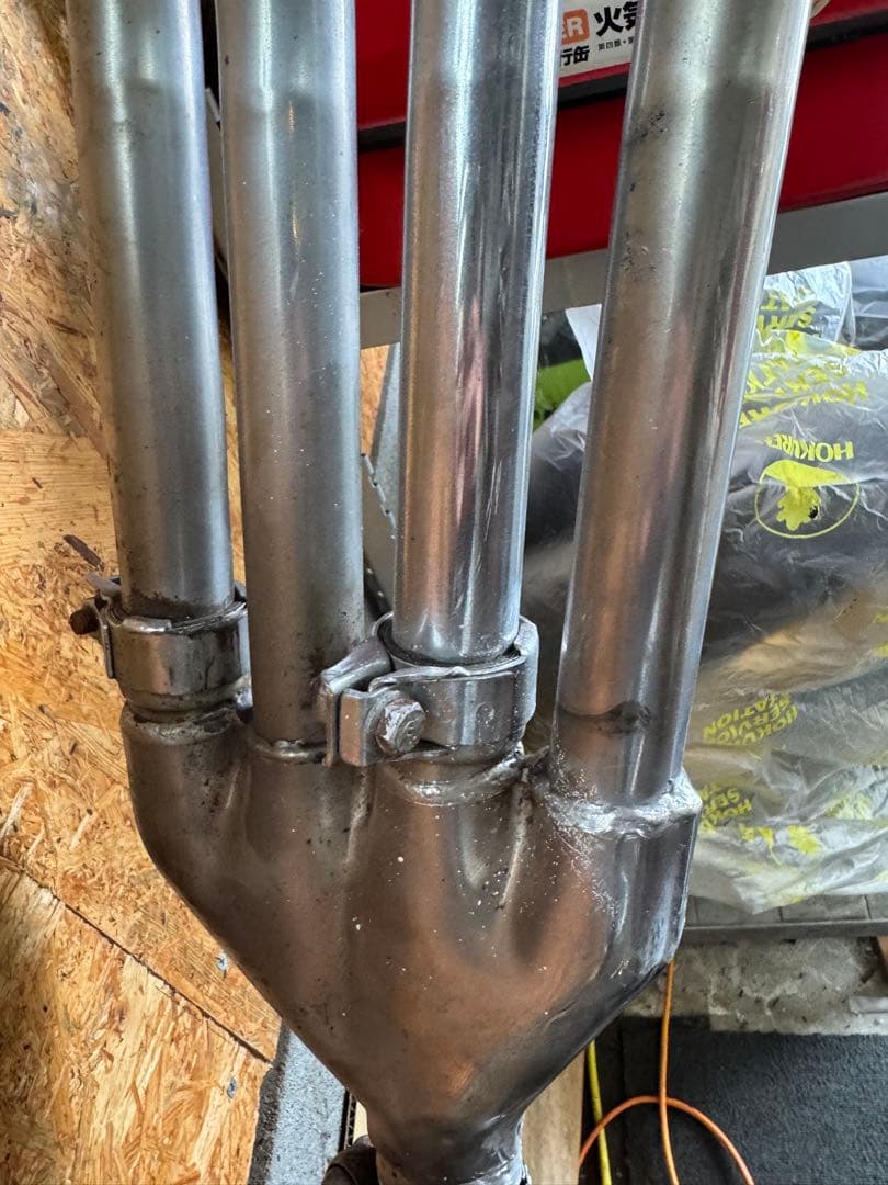 cb400four マフラー