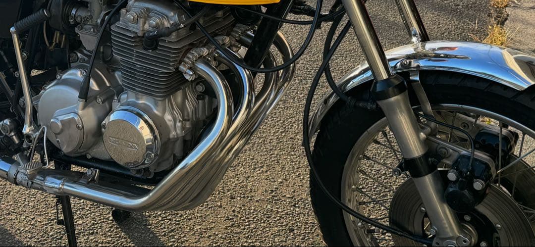 cb400four マフラー