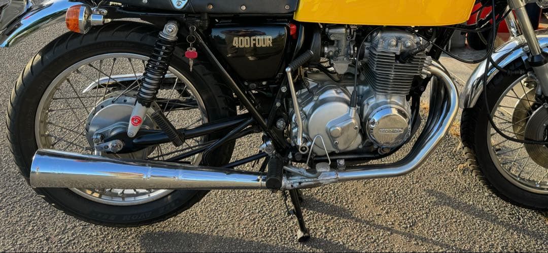 cb400four マフラー