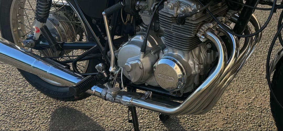 cb400four マフラー