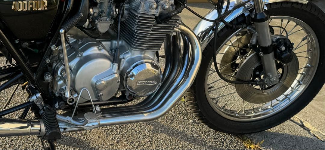 cb400four マフラー