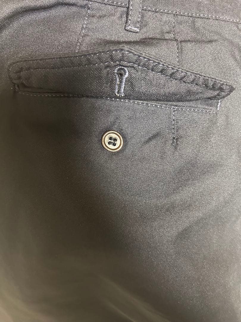 COMME des GARCONS HOMME DEUX ポリ縮絨加工 Mパンツ