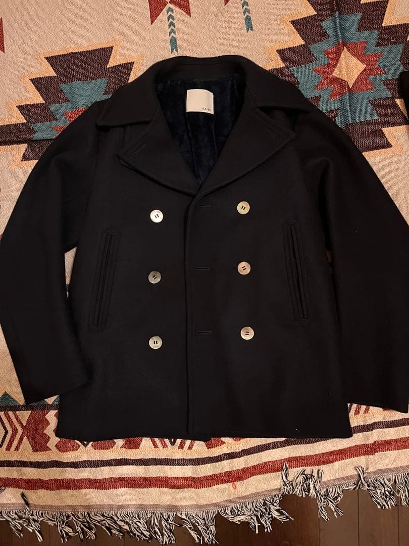 KAIKO PEACOAT \"NAVY\" 新品未使用