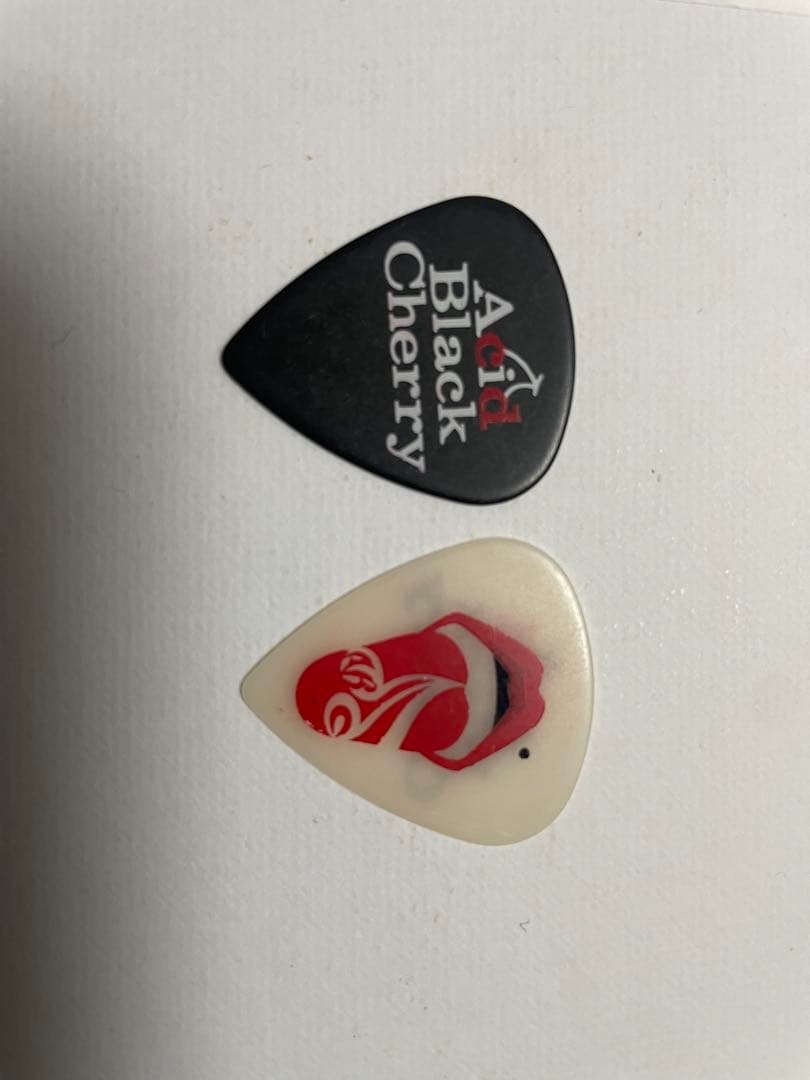 Acid Black Cherry ピック 2枚セット