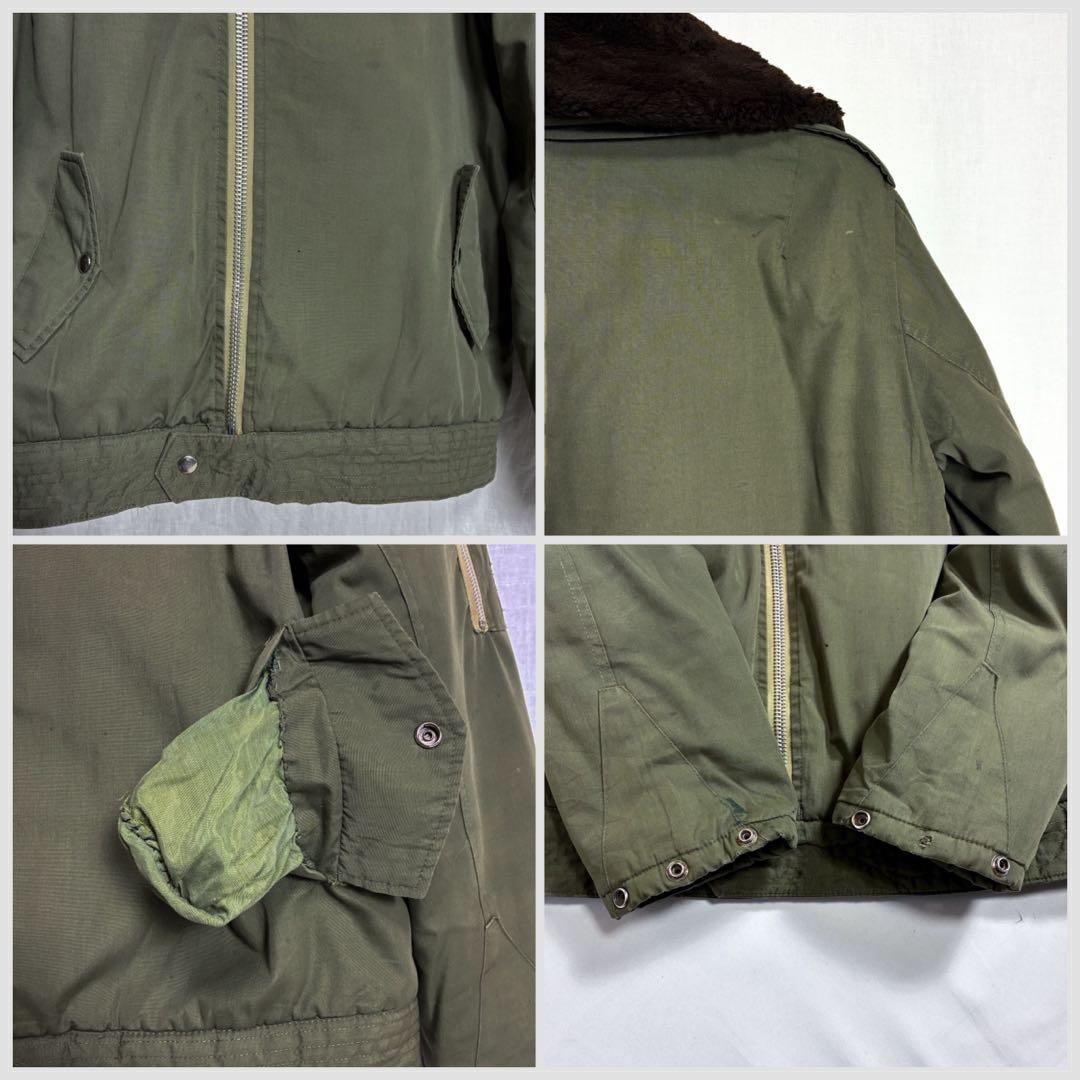 ぼるぜもん 希少 60s フランス軍 パイロット フライトジャケット 空軍