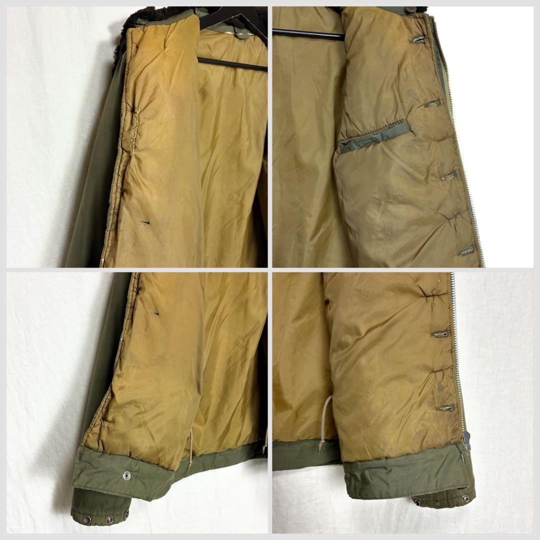 ぼるぜもん 希少 60s フランス軍 パイロット フライトジャケット 空軍