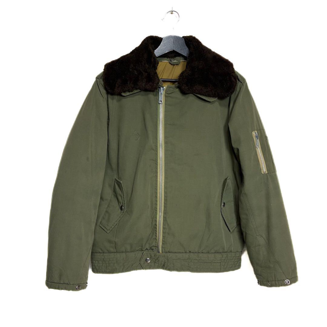 ぼるぜもん 希少 60s フランス軍 パイロット フライトジャケット 空軍