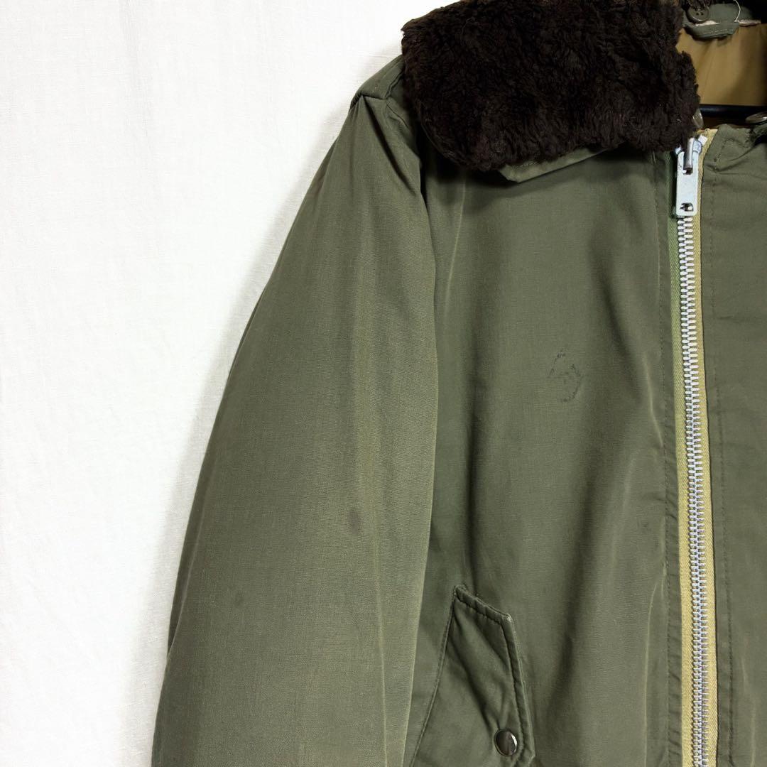 ぼるぜもん 希少 60s フランス軍 パイロット フライトジャケット 空軍