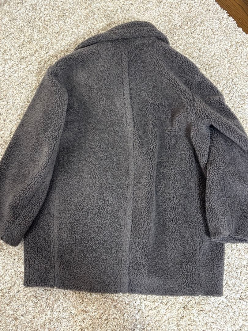 アプワイザーリッシェ♥ボアダブル釦コート