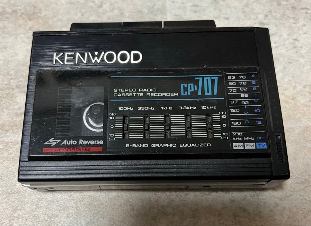 KENWOOD CP-707 カセットプレーヤー ジャンク