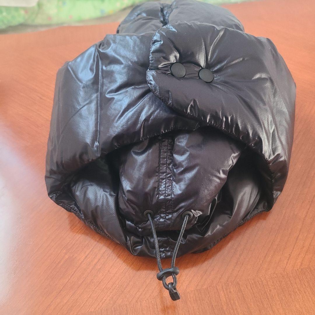 NANGA ブラックダウンキャップ