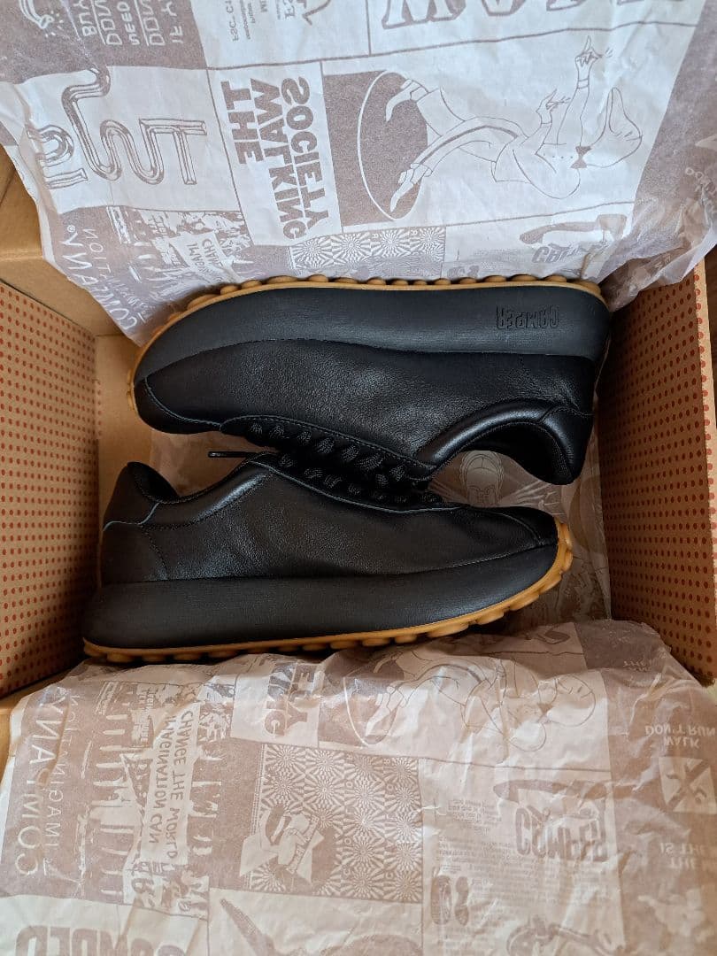 CAMPER PELOTAS ATHENS ブラック 24.5〜25.0cm