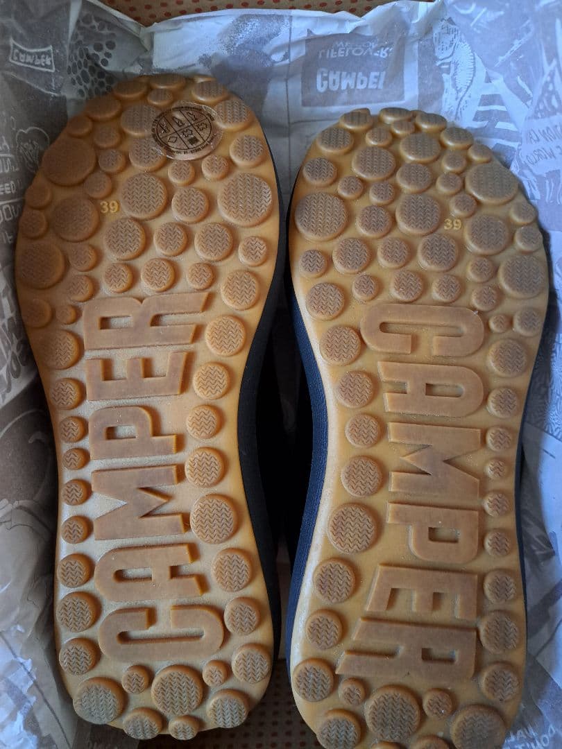 CAMPER PELOTAS ATHENS ブラック 24.5〜25.0cm