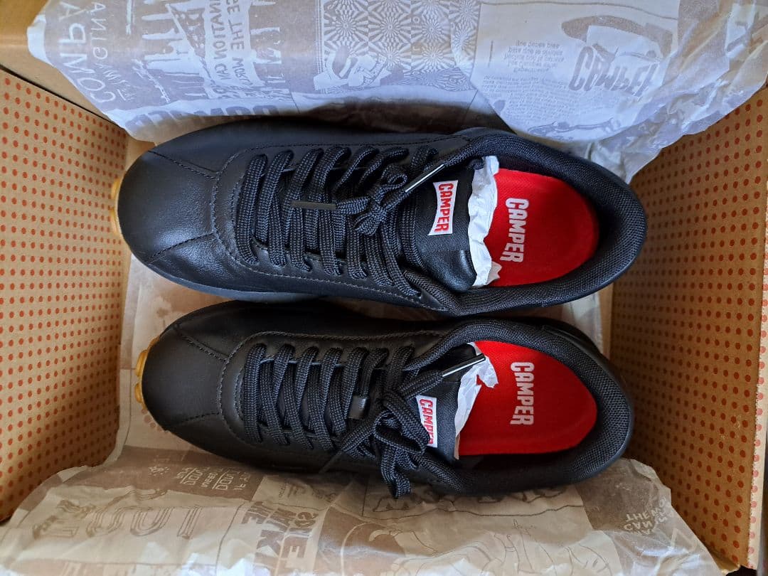 CAMPER PELOTAS ATHENS ブラック 24.5〜25.0cm