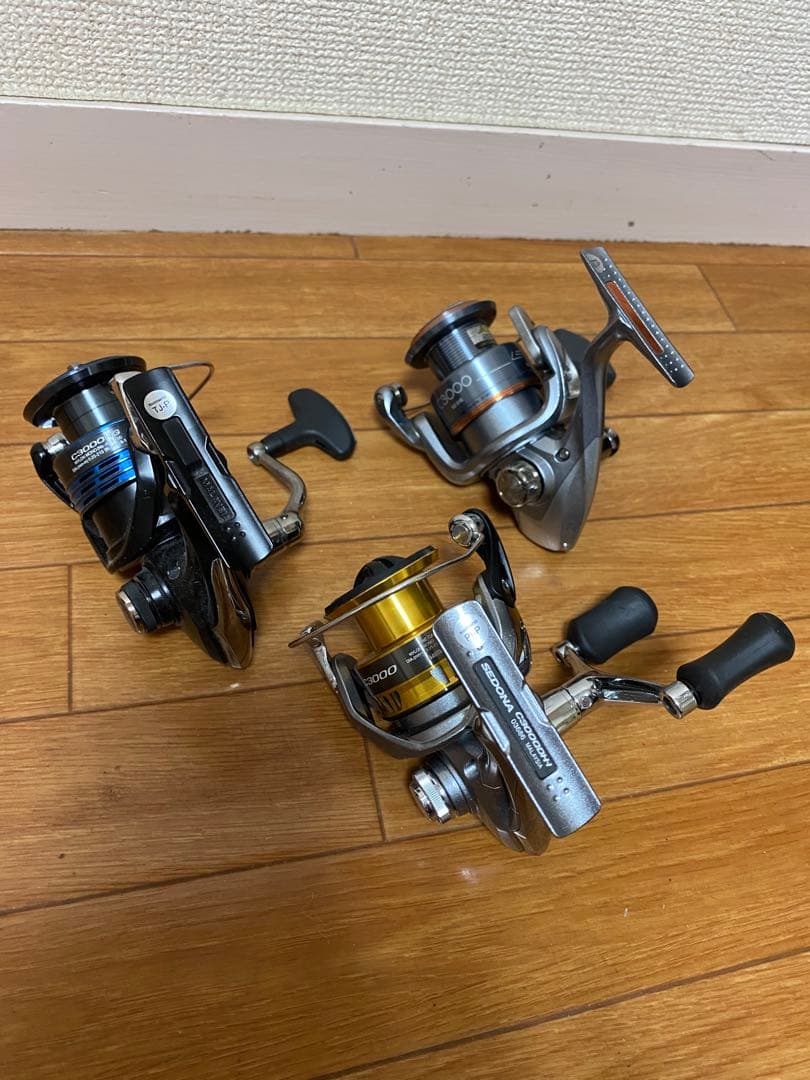 SHIMANOリール3点セット