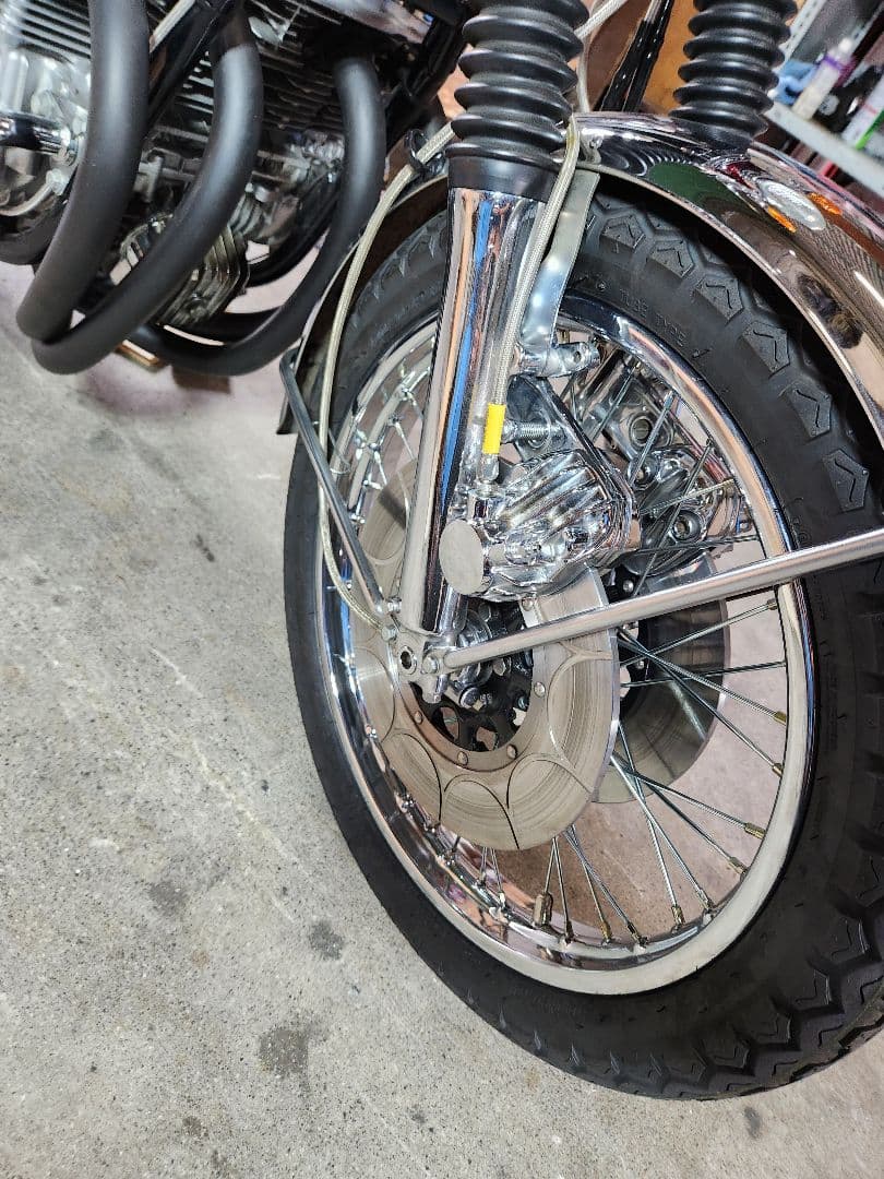 cb750four cb750k 実働外し　ブレーキディスク　2マイセット