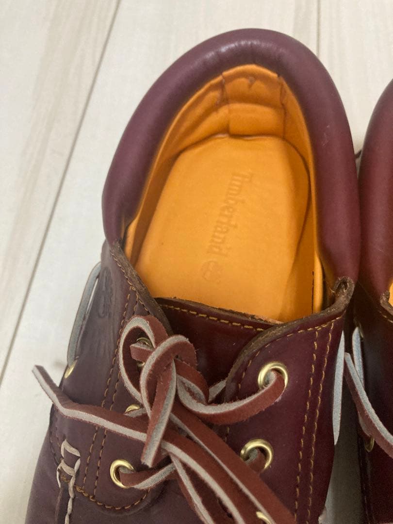 美品 timberland 3eye classic lug ティンバーランド