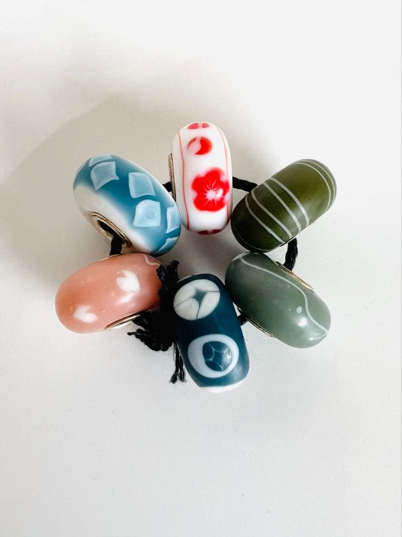 トロールビーズ 未使用・レア】キモノキット 2011年限定 着物 かすりガラス