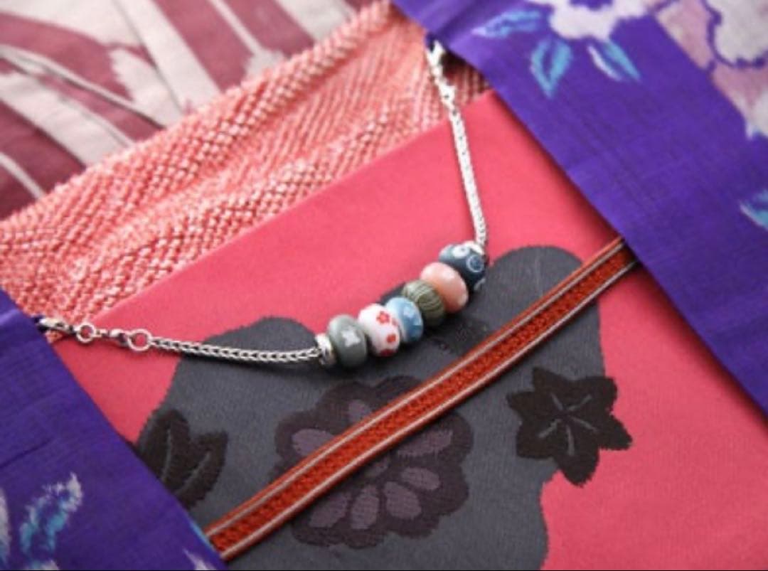 トロールビーズ 未使用・レア】キモノキット 2011年限定 着物 かすりガラス