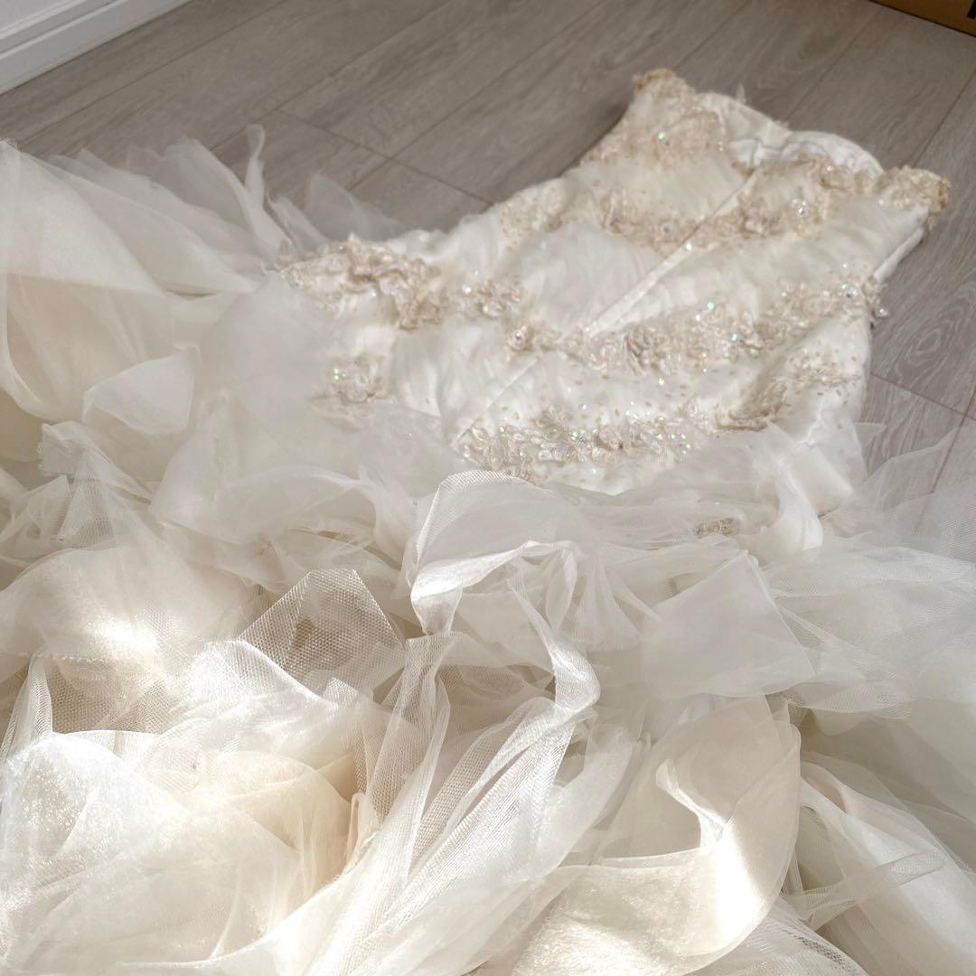 R*）様 ホワイト ウェディングドレス