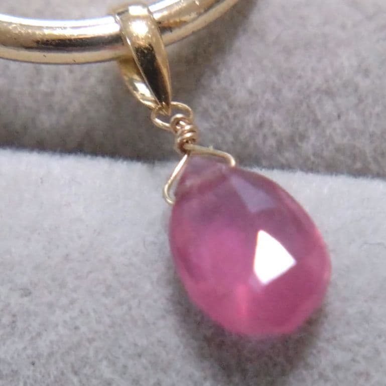 pekorin様おまとめ【k18ネックレストップ】ルビー　など4点