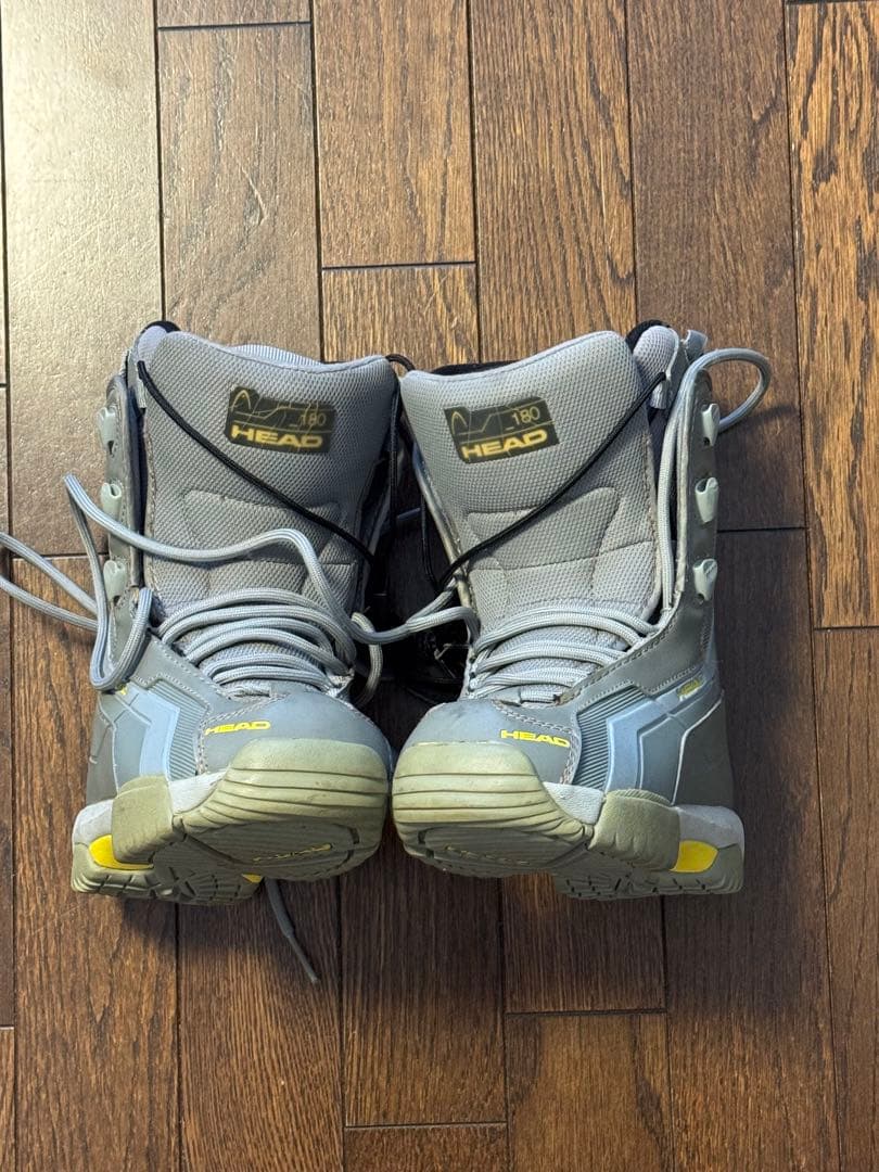 値下げしましたIGNIOスノーボード108赤 headブーツセット17.5~18