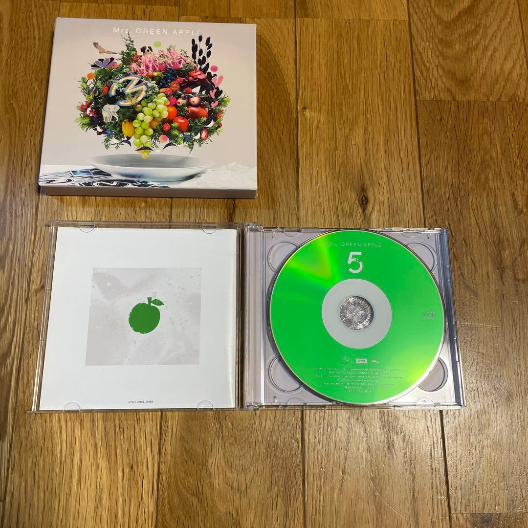 Mrs.GREEN APPLE ベストアルバム「5」初回限定盤