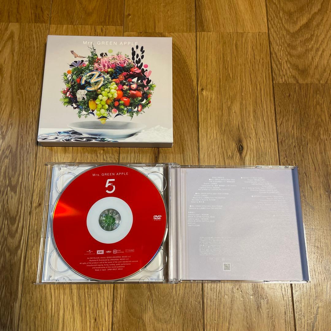 Mrs.GREEN APPLE ベストアルバム「5」初回限定盤