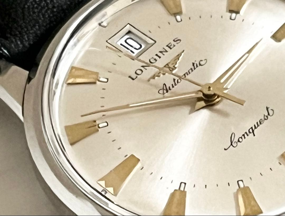 LONGINES ロンジン　コンクエスト　ヘリテージ　自動巻　箱付き