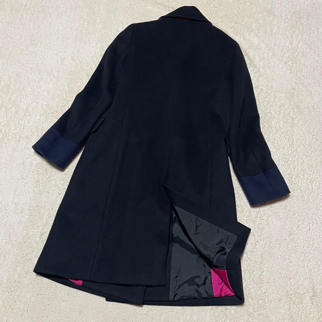 ポールスミス　ブラック　コート　ロング　チェスター