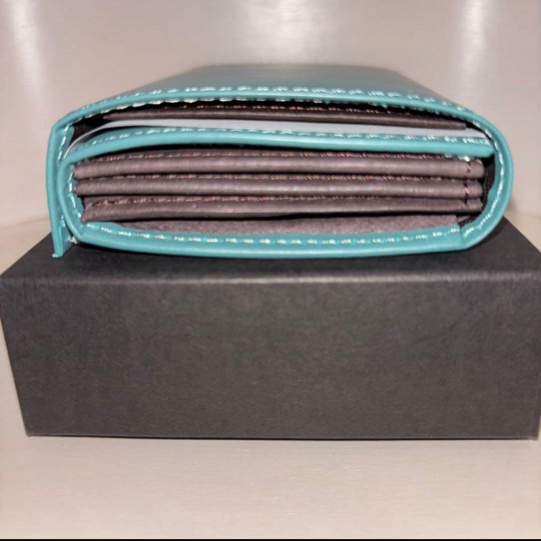 [新品未使用/限定色]エムピウ ミッレフォッリエP25 ターコイズブルーxチョコ