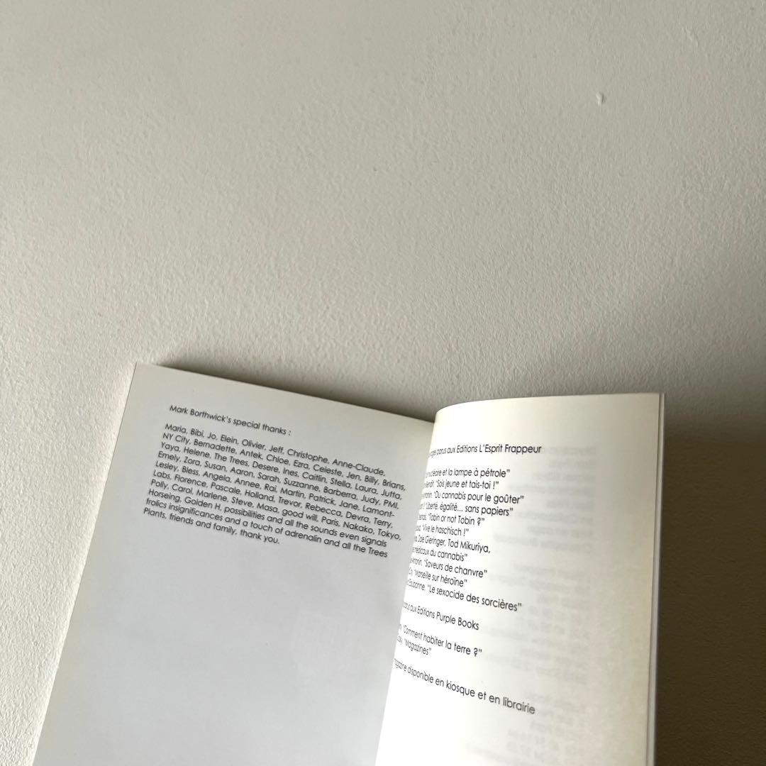 【美品】Mark Borthwick 「Are Plants People?」