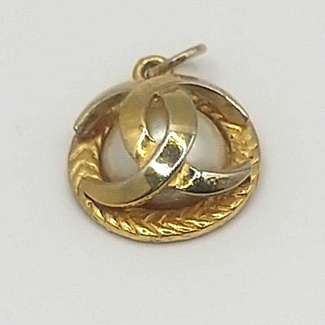 【正規品】シャネル ペンダントトップ ココマーク パール ゴールド ヴィンテージ