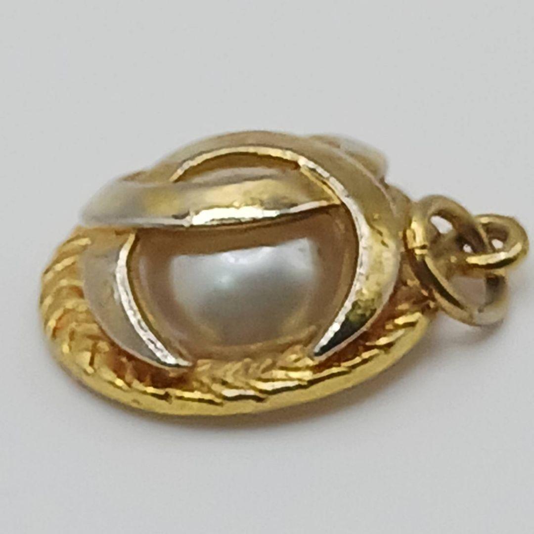 【正規品】シャネル ペンダントトップ ココマーク パール ゴールド ヴィンテージ