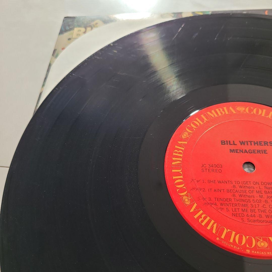 ★ＵＳオリジナル盤★『ＭＥＮＡＧＥＲＩＥ』ビル・ウィザースＬＰ