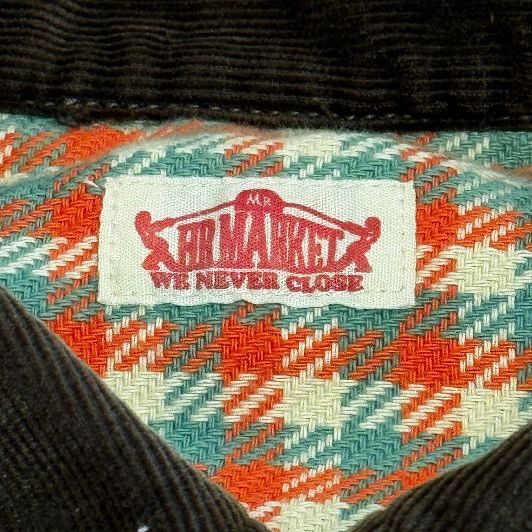 ハリウッドランチマーケット ミリタリージャケット チェック裏地 日本製 聖林公司