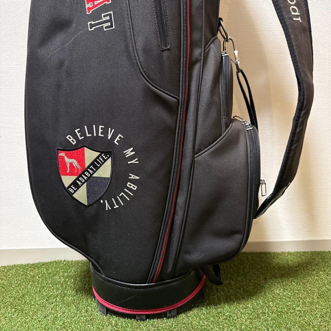 adabat アダバット キャディバッグ 9型 47インチ対応 3.2kg