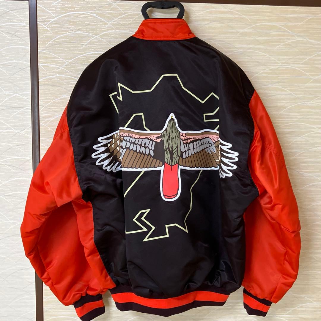 ダイエーホークス スタジアムジャンパー Rawlings レッド LLサイズ