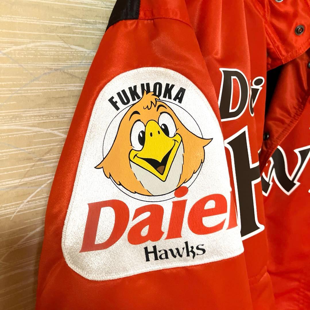 ダイエーホークス スタジアムジャンパー Rawlings レッド LLサイズ