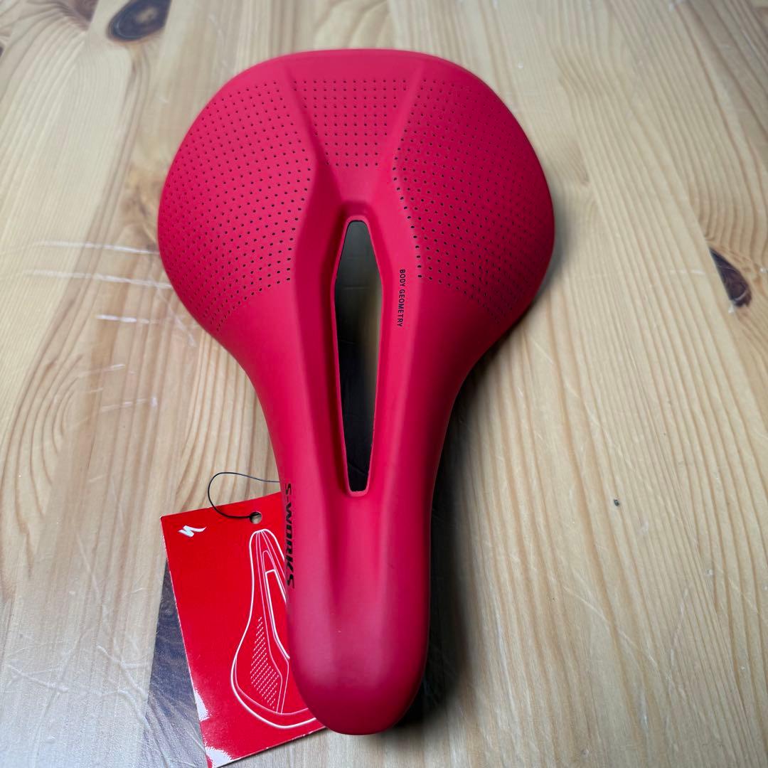 未使用品　S-WORKS POWER ARCサドル レッド155