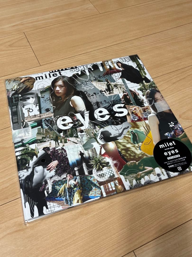 milet 『eyes』 完全生産限定盤（アナログレコード）メガジャケ付き