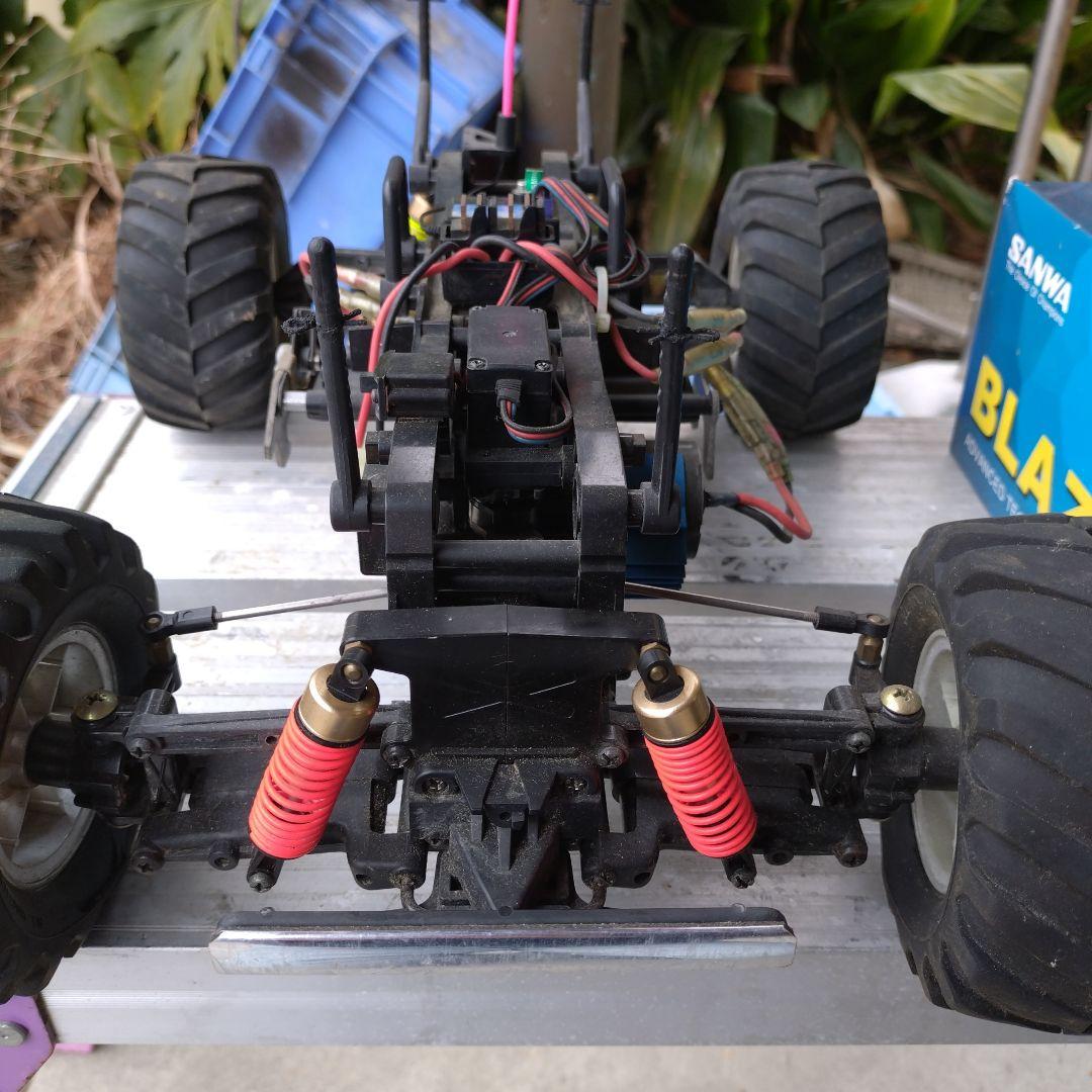 タミヤ　ダブルブレイズ 4WD RCカー　プロポ　充電器 放電器　セット