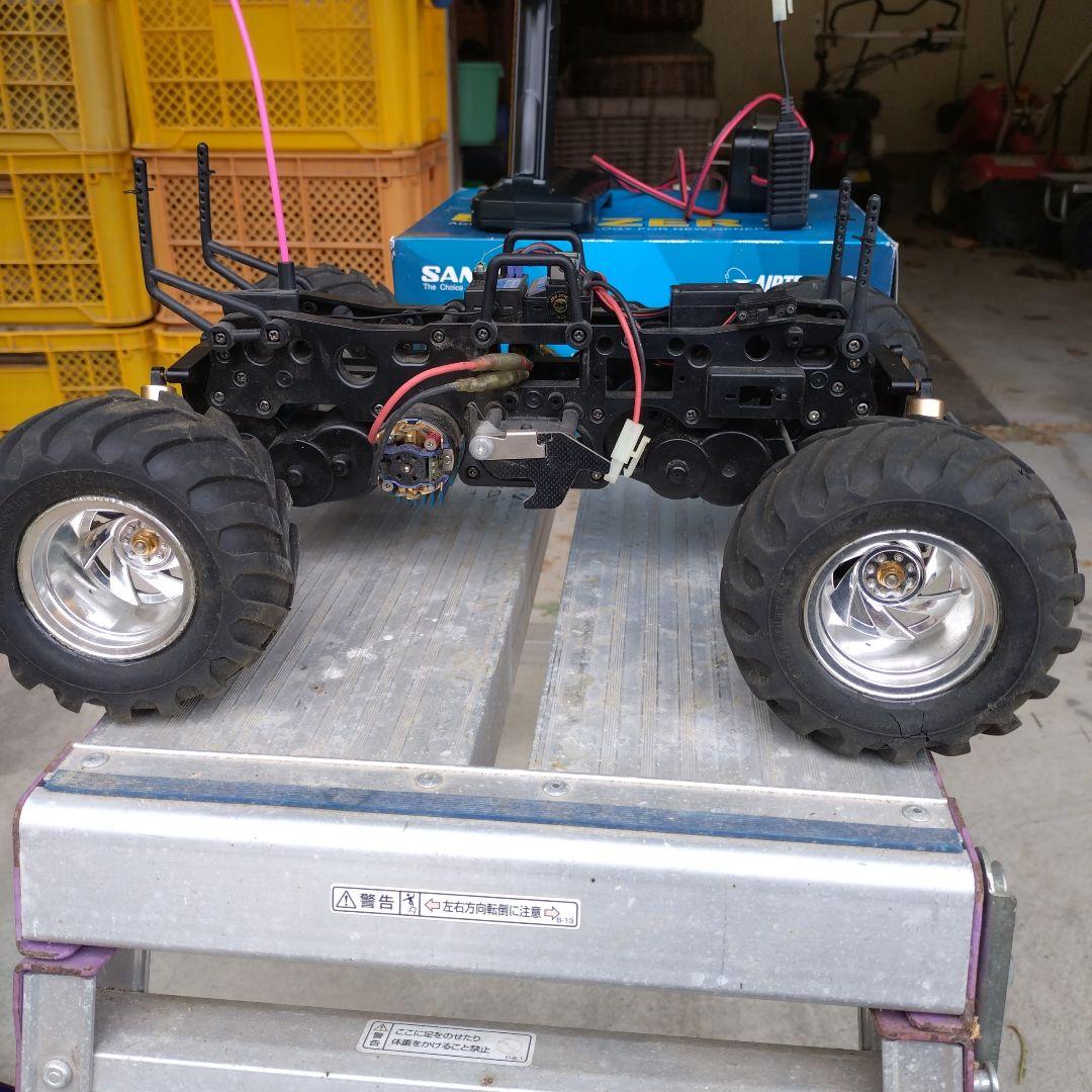 タミヤ　ダブルブレイズ 4WD RCカー　プロポ　充電器 放電器　セット