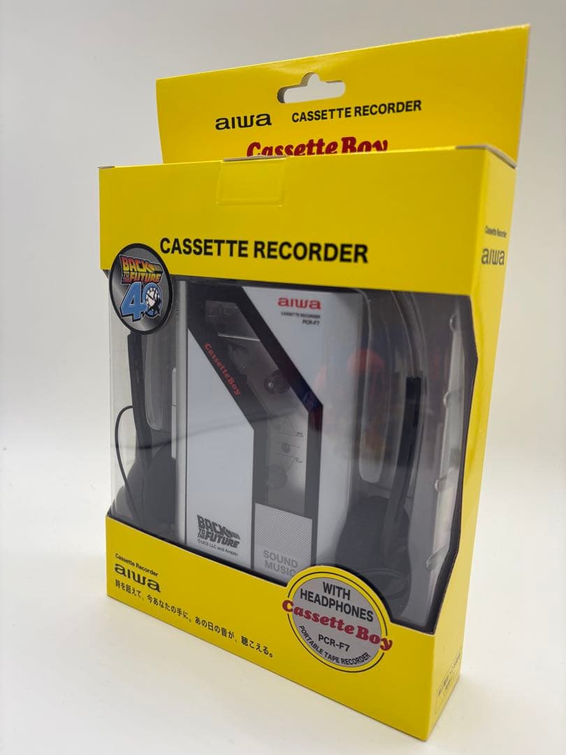バックトゥザフューチャー Cassette Boy カセットレコーダー レプリカ