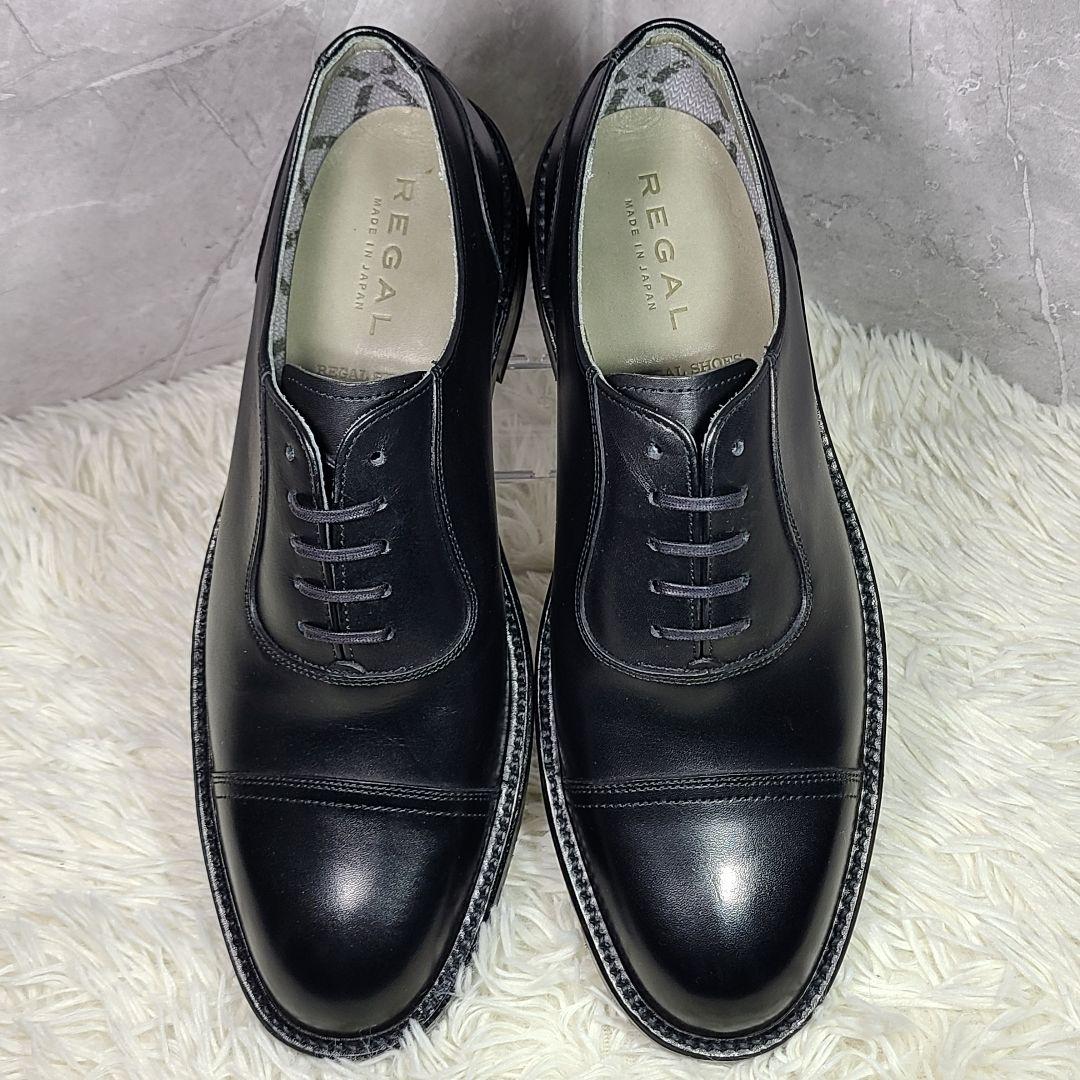 【REGAL】リーガル　W27B　GORE-TEX　防水本革　ストレートチップ