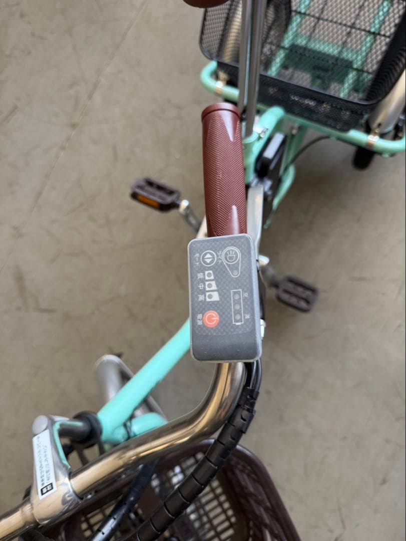 【大人・老人用】 三輪電動自転車ミムゴ グリーン YEBISUみなみ